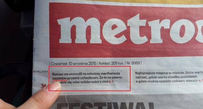 Agora nazwała członków ONR 