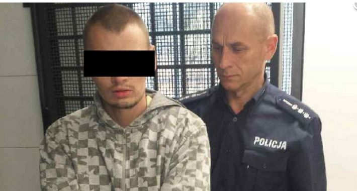 Policjanci przyłapali parę na kradzieży pałacowych rynien