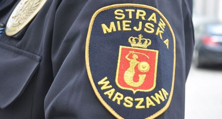 Strażnicy miejscy ujęli złodzieja, który kradł elementy rusztowania Mostu Łazienkowskiego