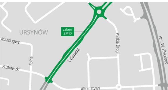 Drogowcy zmodyfikują projekt planowanego odcinka ul. Gandhi