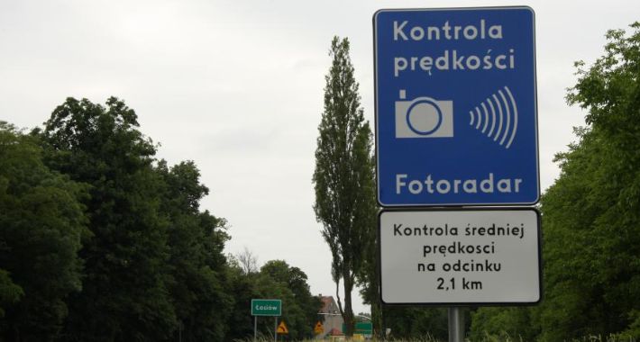 Sprawdź, gdzie będzie zlokalizowany odcinkowy pomiar prędkości 