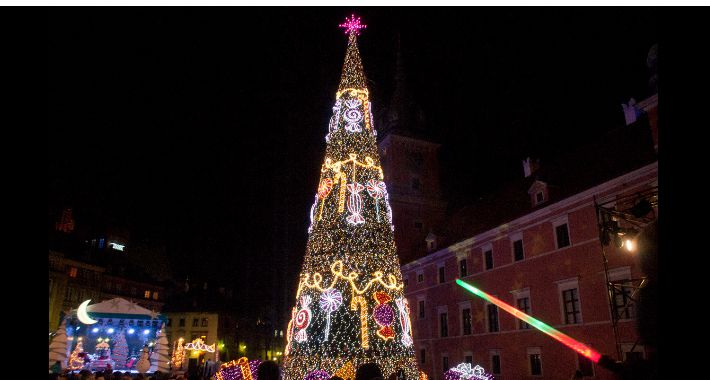 Świąteczna iluminacja na Starówce