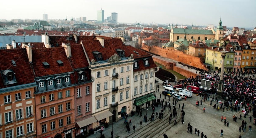 Panorama Warszawy z tarasu widokowego [zdjęcia]
