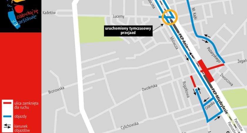 Zmiany na ul. Mrówczej w Aninie