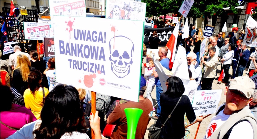 Mamy dość - Protest frankowiczów w Warszawie [ZDJĘCIA]