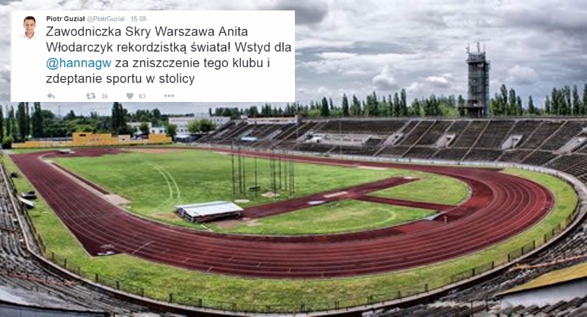 Czy władze Warszawy w końcu zajmą się Skrą Warszawa?