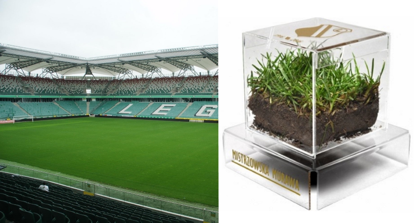 Legia sprzedaje murawę na której wywalczyła awans do Ligi Mistrzów