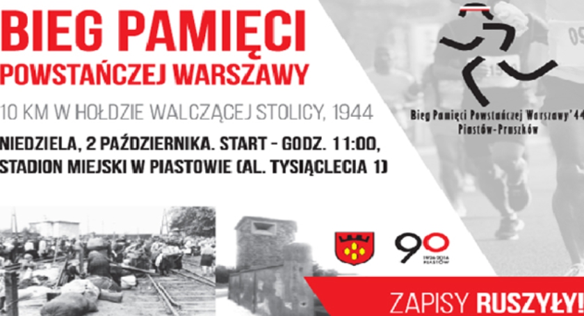 I Bieg Pamięci Powstańczej Warszawy w Piastowie  