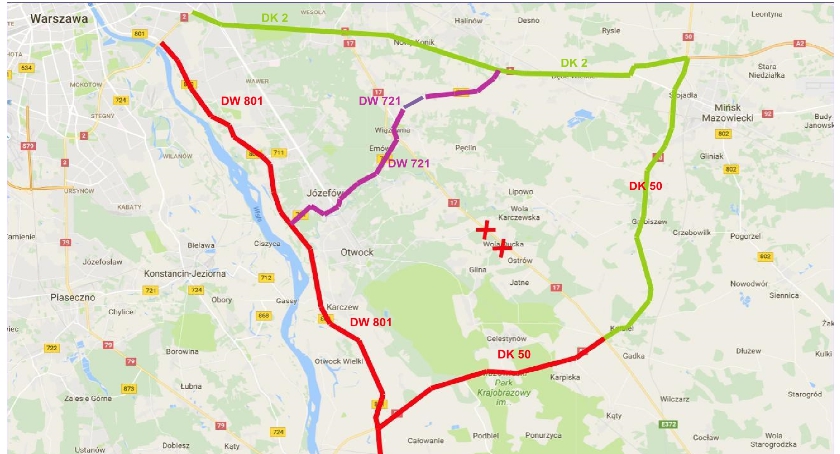 Protest na DK 17. Sprawdź, którędy jechać, by uniknąć korków
