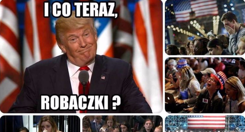 Donald Trump 45. prezydentem USA [memy]