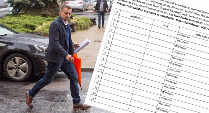 850 tysięcy listów do mieszkańców Warszawy w sprawie referendum