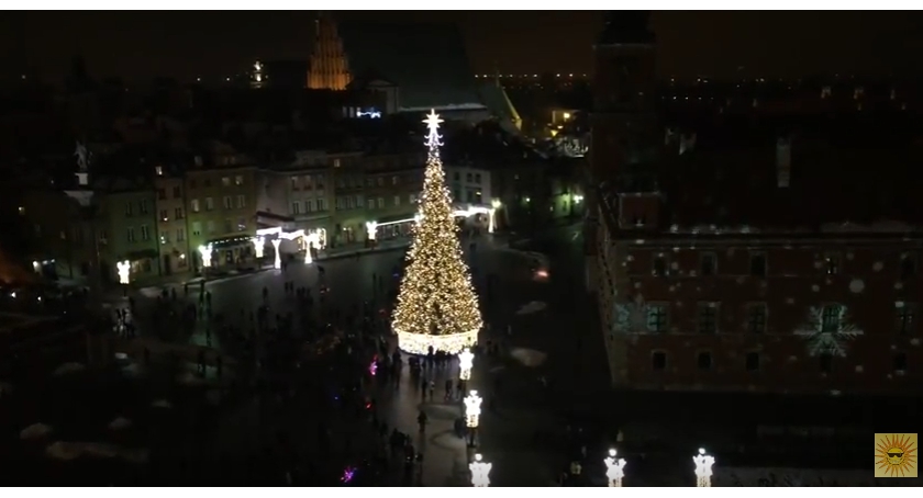 Magiczna warszawska Starówka [wideo]