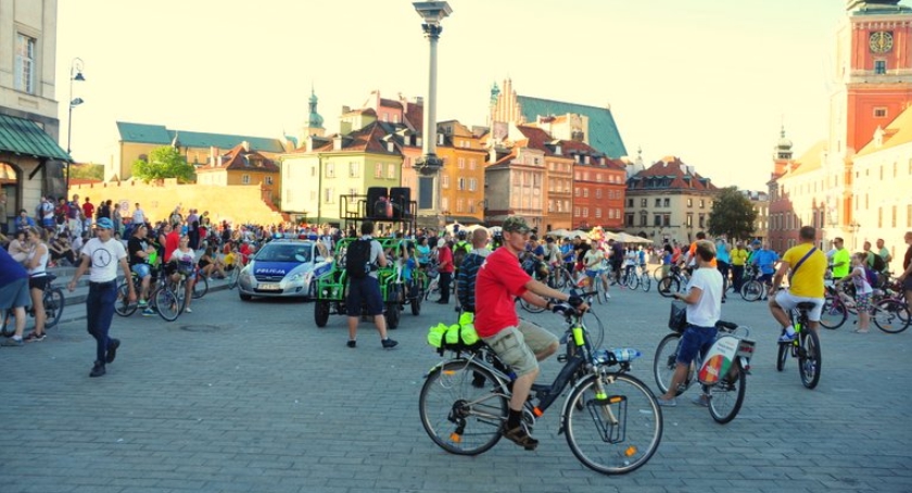 Masa Krytyczna wraca na ulice Warszawy