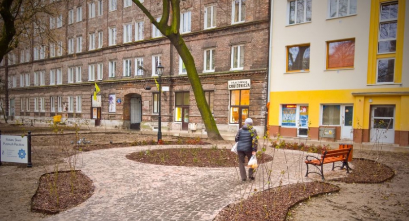 Różany Skwer Pysznych Pączków na Woli