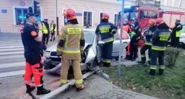 Stracił panowanie na ul. Bielańskiej
