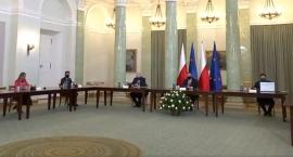 Andrzej Duda spotkał się z przedstawicielami branż zamkniętych