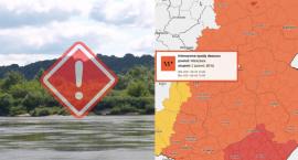 Wisła przekroczy stan alarmowy. Alert drugiego stopnia w Warszawie — intensywne opady deszczu