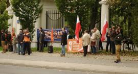 Pikieta pod Ambasadą Rosji w 82. rocznicę agresji sowieckiej na Polskę [ZDJĘCIA]