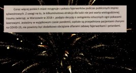 Warszawa Nie Strzela? Radni przyjęli stanowisko ws. nieużywania materiałów pirotechnicznych!