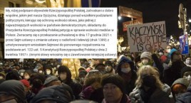 Obywatele chcą wolności mediów [PETYCJA]