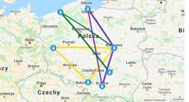 Rekord przejazdu na bilecie weekendowym PKP Intercity. Robert pokonał ok. 5 tys. km!