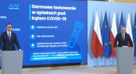 Konferencja premiera i ministra zdrowia [ZMIANY w walce z COVID-19]