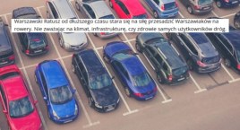 Urząd m.st. Warszawy ma dać przykład: wybrać rowery zamiast aut?