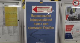 Punkty informacyjne dla ukraińskich uchodźców