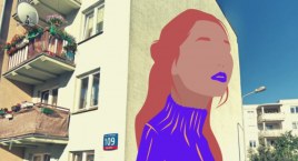 Silne kobiety na murale warszawskie