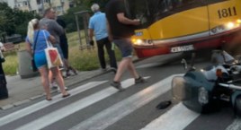 AKTUALIZACJA: zderzenie 3 pojazdów na Pradze-Północ [ZDJĘCIA]