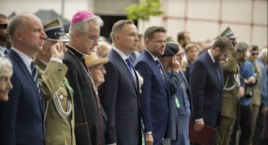 Andrzej Duda i Rafał Trzaskowski spotkali się z Powstańcami Warszawskimi [ZDJĘCIA]
