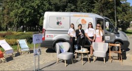 Terapiobus przyjechał na Plac Defilad