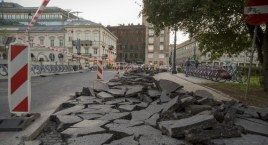 Plac Trzech Krzyży będzie zielony. Tak wygląda teraz [ZDJĘCIA]