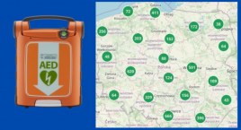 Prawie 5 tys. defibrylatorów AED w Polsce. Ile jest ich w Warszawie? [MAPA]