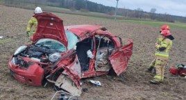 Wypadek pod Warszawą. Prowadził 19-latek