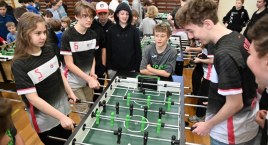 Zawodnicy z podstawówek walczyli o Mistrzostwo Mazowsza Szkół Podstawowych w Futbolu Stołowym