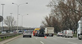 Dwa zdarzenia na raz. Czytelnik jechał od strony Gdańska [ZDJĘCIA]