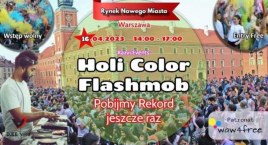 HOLI COLOR FLASHMOB na Śródmieściu! 