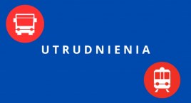 Utrudnienia na w kursowaniu pociągów i autobusów. Są konkretne przyczyny