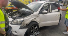 Wystarczyła chwila nieuwagi. Rozbiły się trzy pojazdy
