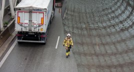 Paraliż na trasie S8 minął. Co było powodem? Urząd nie odpowiada