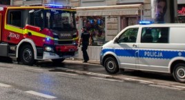 Właściciel auta zauważył, że jest podpalane. Sprawca mu uciekł