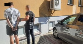 Wyszedł z więzienia, potem zagroził pracownikom sądu, że odpali bombę 