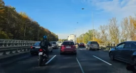 UWAGA kierowcy! Korki na Wisłostradzie 