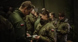 Żołnierze spędzają święta daleko od domu. Strzegą i chronią granic