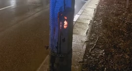 Przypadkowo zobaczyli dym, kłębiący się wokół latarni