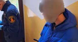 Niepokoił mieszkańców, zachowywał się dziwnie