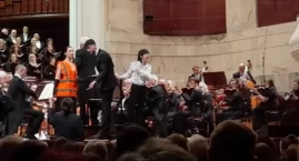 Aktywistki przerwały koncert w Filharmonii Narodowej