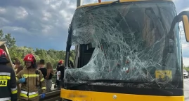 Most Siekierkowski: groźny wypadek, w którym ranne zostały dzieci