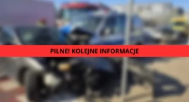 Groźny wypadek na ul. Ryżowej w Warszawie